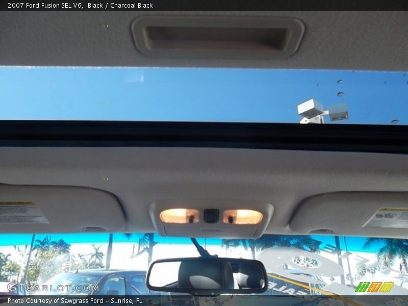Black / Charcoal Black 2007 Ford Fusion SEL V6