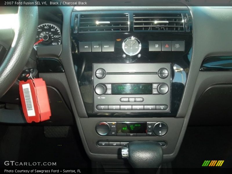 Black / Charcoal Black 2007 Ford Fusion SEL V6