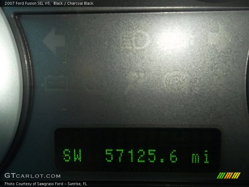 Black / Charcoal Black 2007 Ford Fusion SEL V6