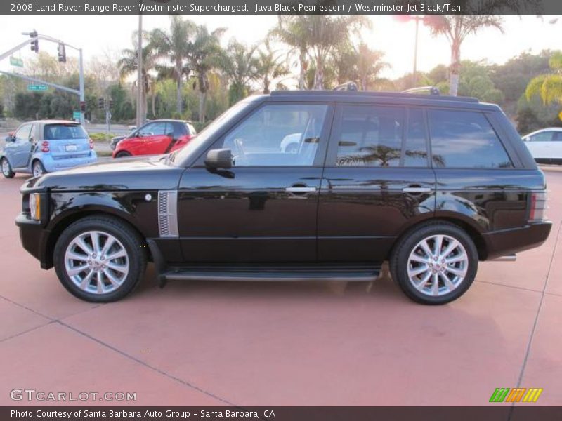  2008 Range Rover Westminster Supercharged Java Black Pearlescent