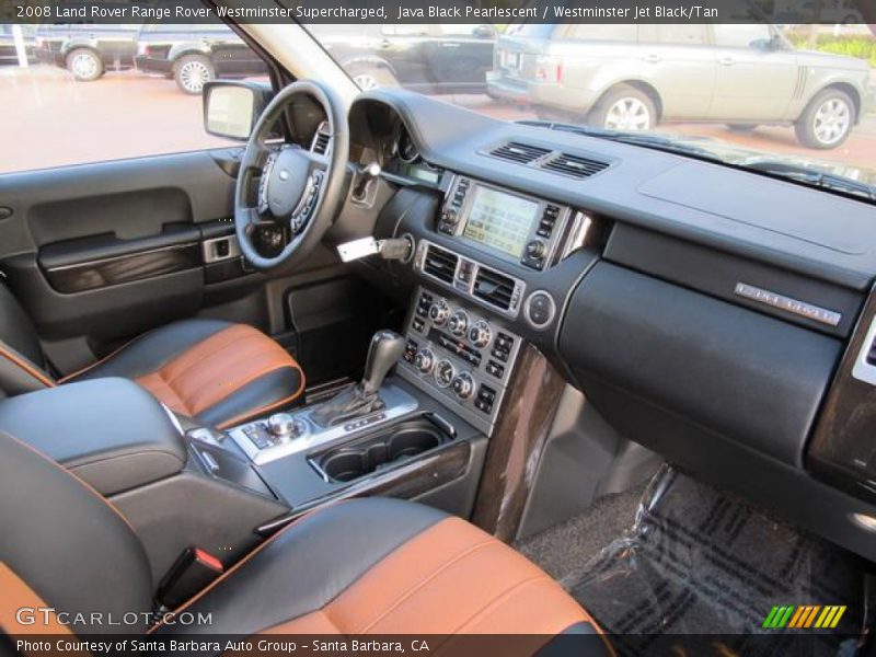  2008 Range Rover Westminster Supercharged Westminster Jet Black/Tan Interior