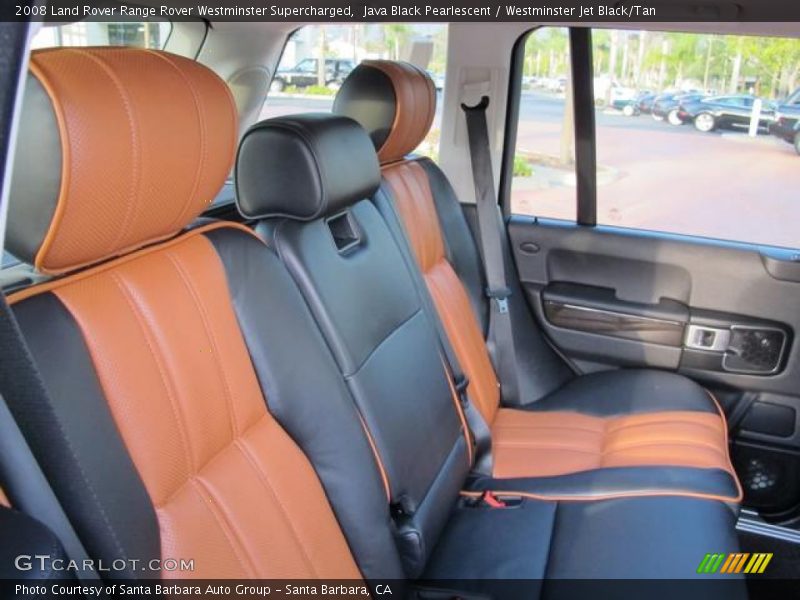  2008 Range Rover Westminster Supercharged Westminster Jet Black/Tan Interior