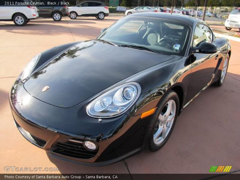 Black / Black 2011 Porsche Cayman