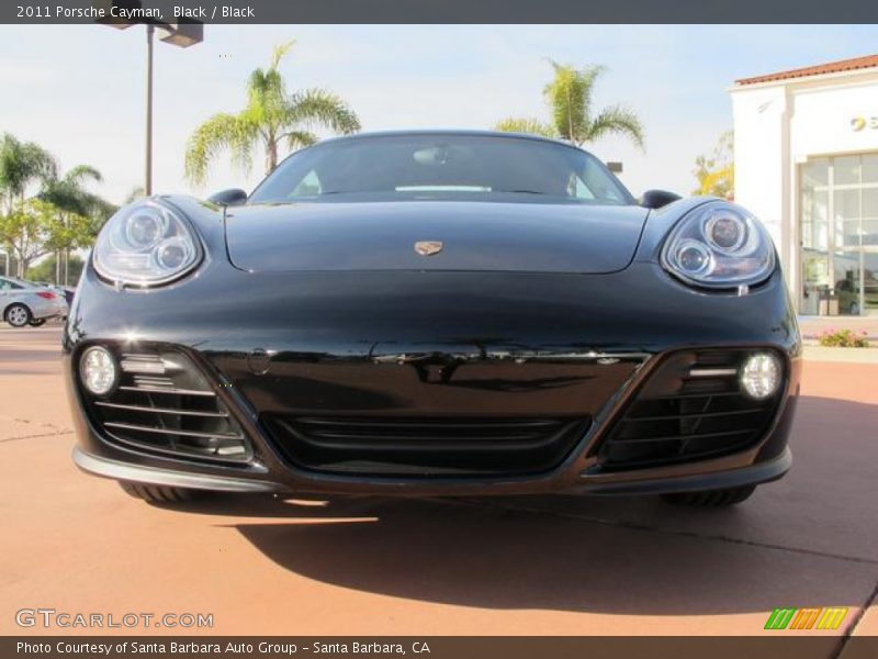 Black / Black 2011 Porsche Cayman