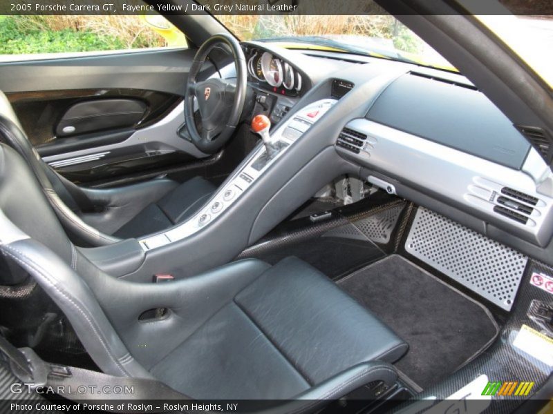  2005 Carrera GT  Dark Grey Natural Leather Interior
