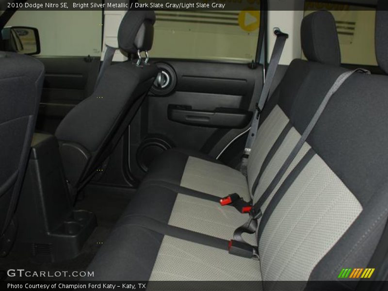 Bright Silver Metallic / Dark Slate Gray/Light Slate Gray 2010 Dodge Nitro SE