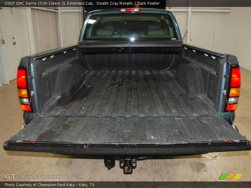 Stealth Gray Metallic / Dark Pewter 2007 GMC Sierra 1500 Classic SL Extended Cab
