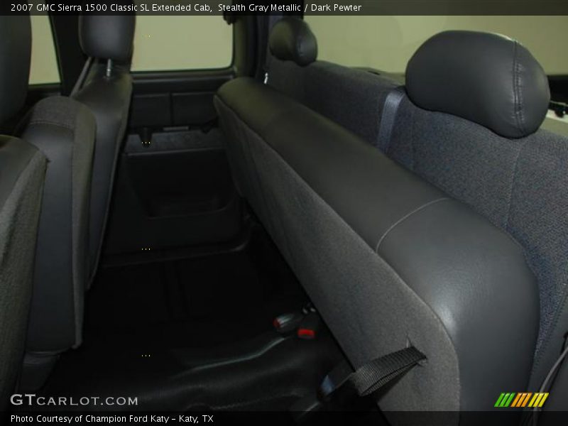 Stealth Gray Metallic / Dark Pewter 2007 GMC Sierra 1500 Classic SL Extended Cab