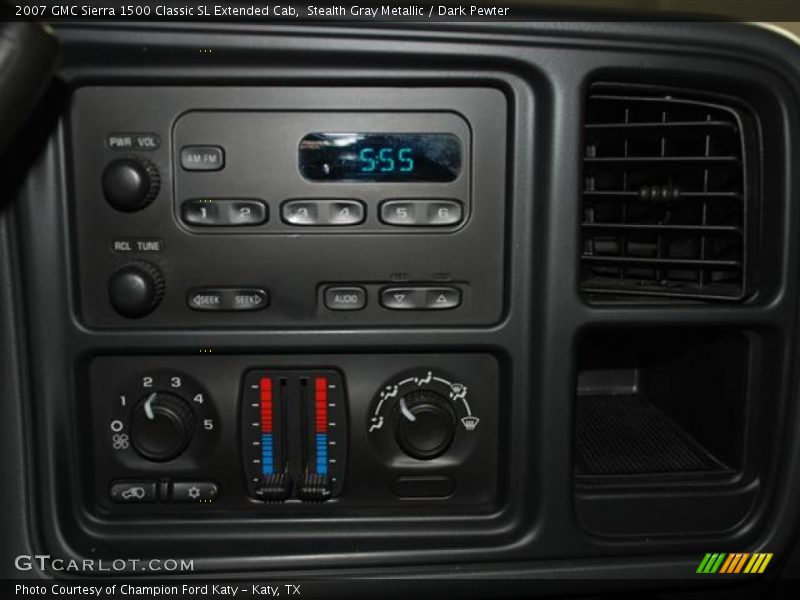 Stealth Gray Metallic / Dark Pewter 2007 GMC Sierra 1500 Classic SL Extended Cab