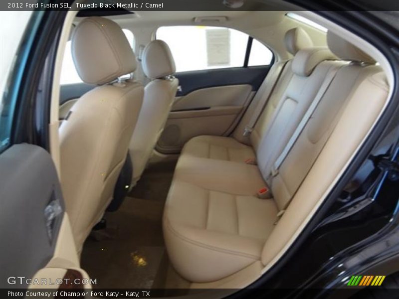 Tuxedo Black Metallic / Camel 2012 Ford Fusion SEL