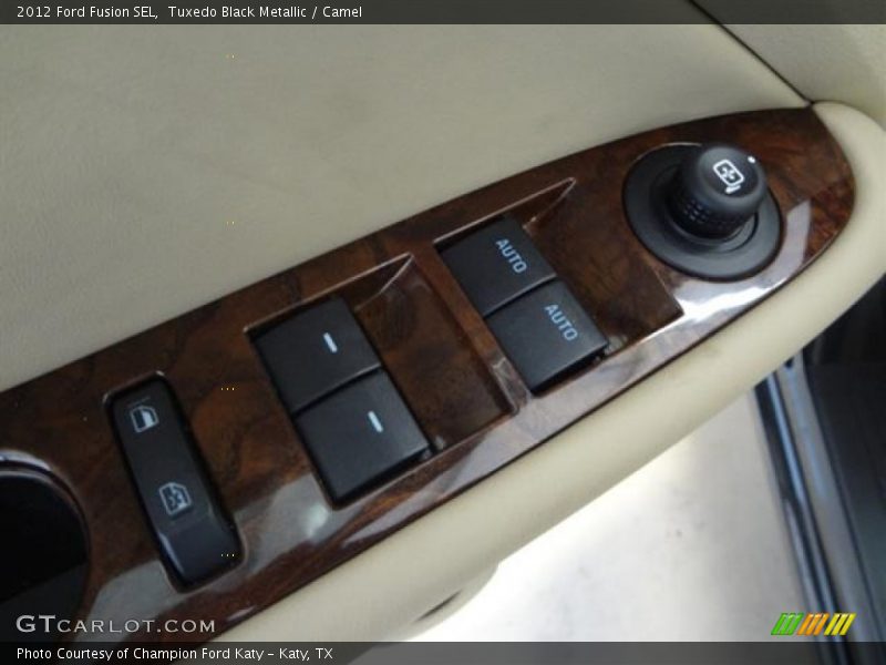Tuxedo Black Metallic / Camel 2012 Ford Fusion SEL