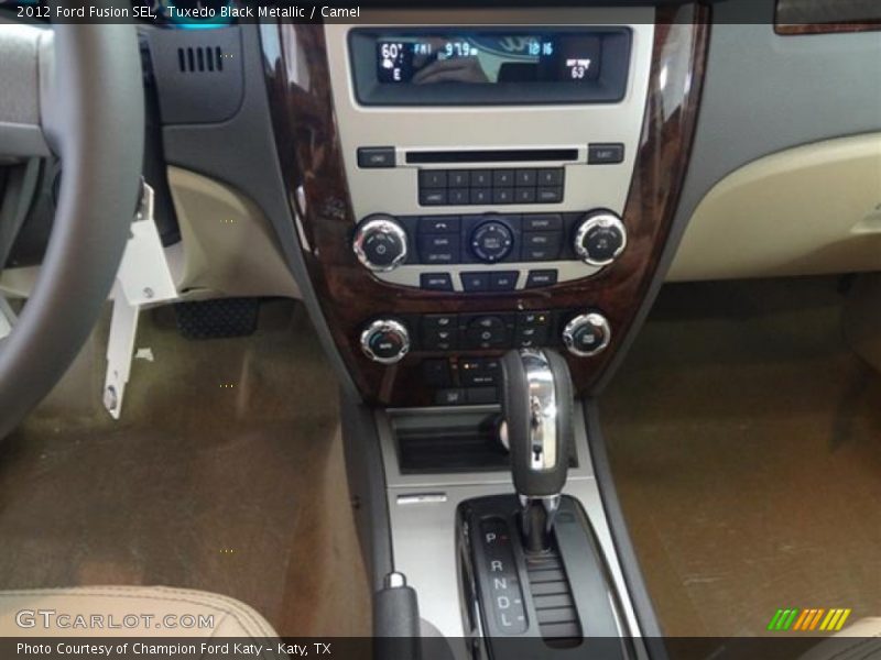 Tuxedo Black Metallic / Camel 2012 Ford Fusion SEL