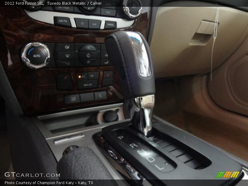 Tuxedo Black Metallic / Camel 2012 Ford Fusion SEL
