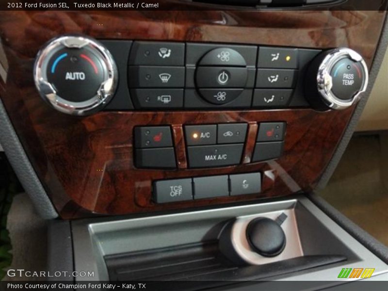 Tuxedo Black Metallic / Camel 2012 Ford Fusion SEL
