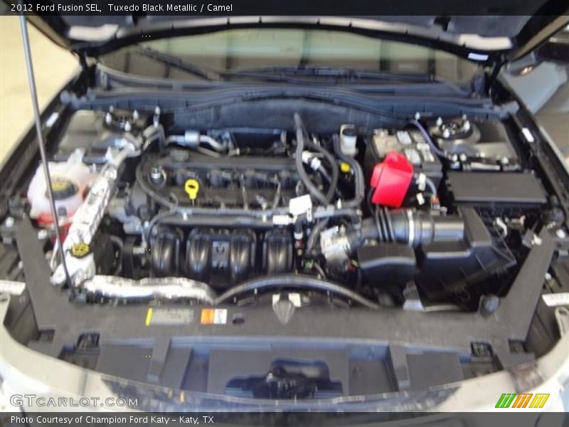 Tuxedo Black Metallic / Camel 2012 Ford Fusion SEL