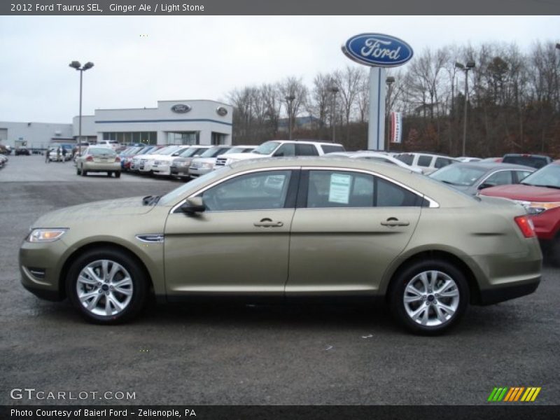 Ginger Ale / Light Stone 2012 Ford Taurus SEL
