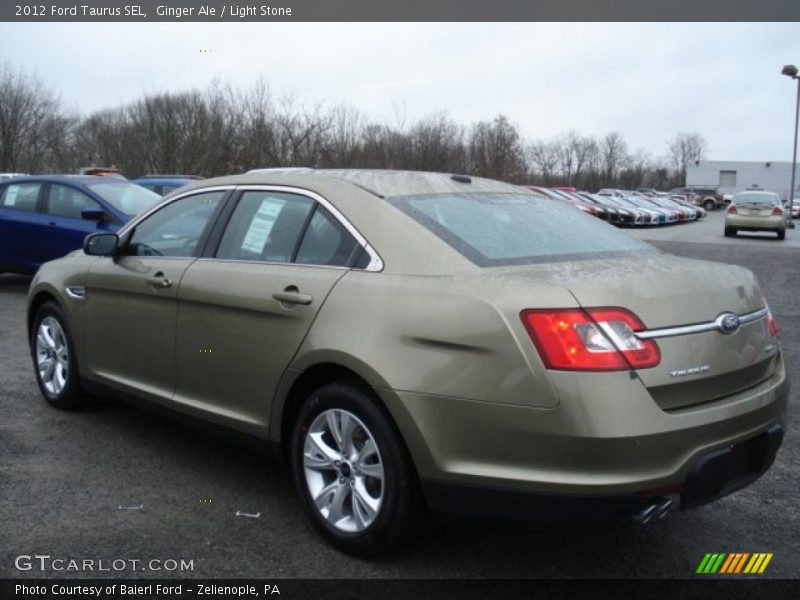 Ginger Ale / Light Stone 2012 Ford Taurus SEL