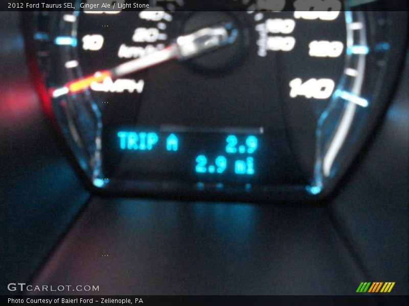 Ginger Ale / Light Stone 2012 Ford Taurus SEL