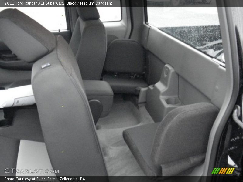 Black / Medium Dark Flint 2011 Ford Ranger XLT SuperCab