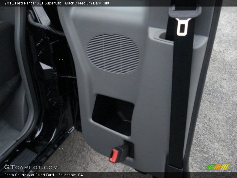 Black / Medium Dark Flint 2011 Ford Ranger XLT SuperCab
