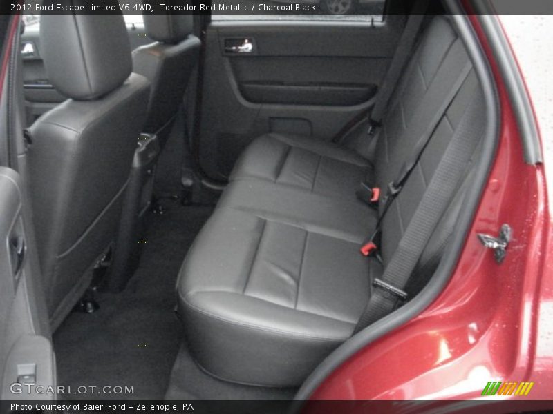 Toreador Red Metallic / Charcoal Black 2012 Ford Escape Limited V6 4WD