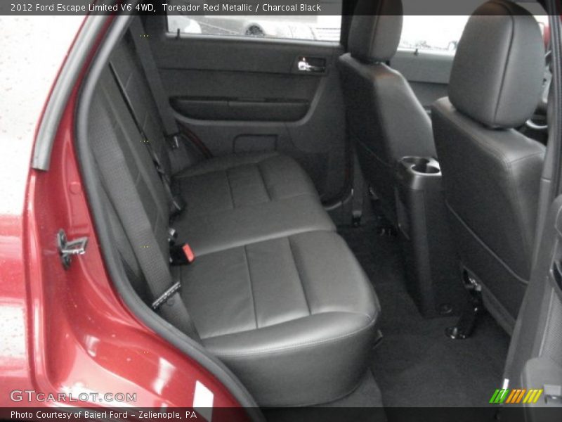 Toreador Red Metallic / Charcoal Black 2012 Ford Escape Limited V6 4WD