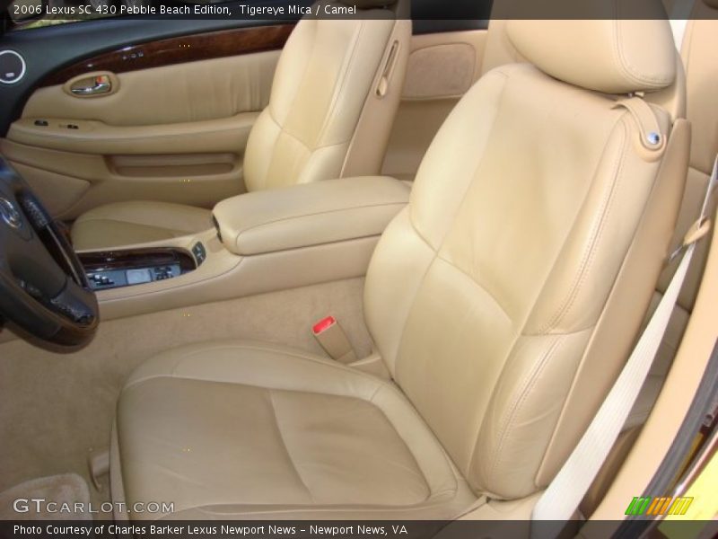  2006 SC 430 Pebble Beach Edition Camel Interior