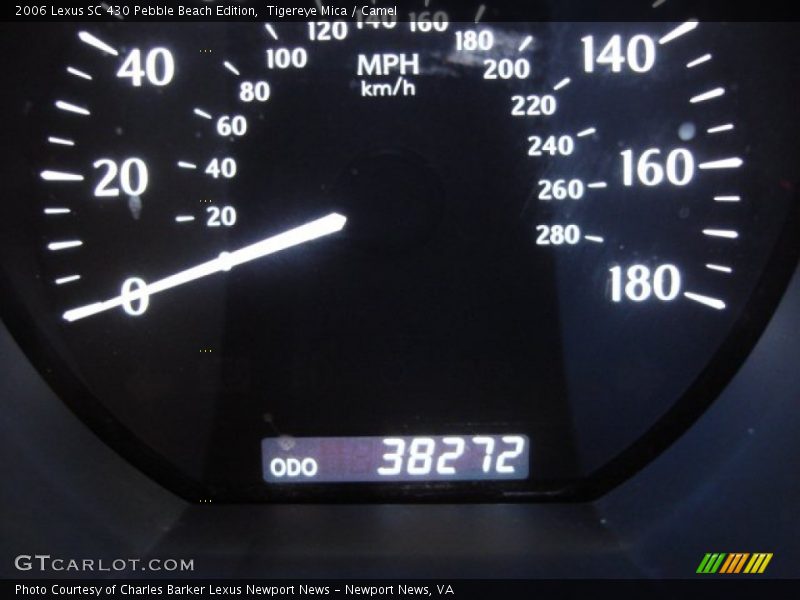 Tigereye Mica / Camel 2006 Lexus SC 430 Pebble Beach Edition