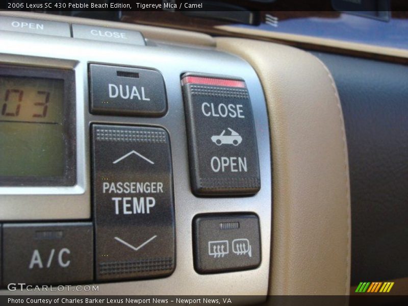 Tigereye Mica / Camel 2006 Lexus SC 430 Pebble Beach Edition