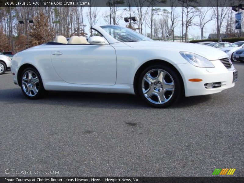 White Gold Crystal / Camel 2006 Lexus SC 430