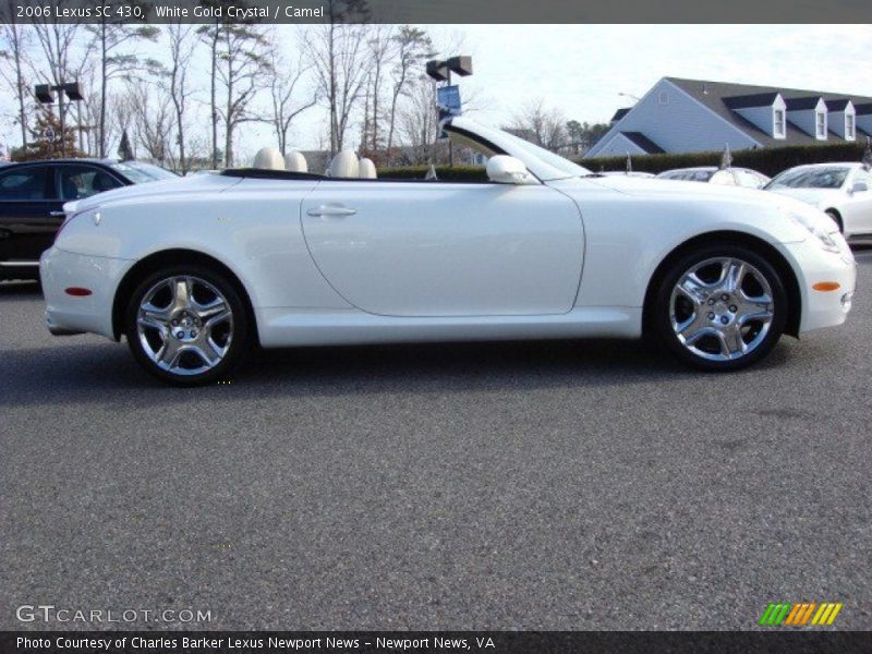 White Gold Crystal / Camel 2006 Lexus SC 430