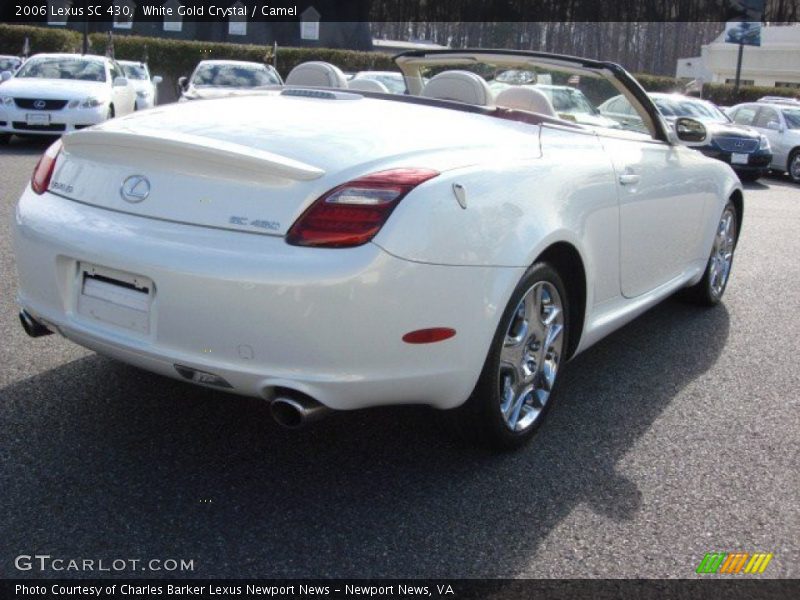 White Gold Crystal / Camel 2006 Lexus SC 430