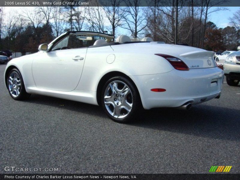 White Gold Crystal / Camel 2006 Lexus SC 430