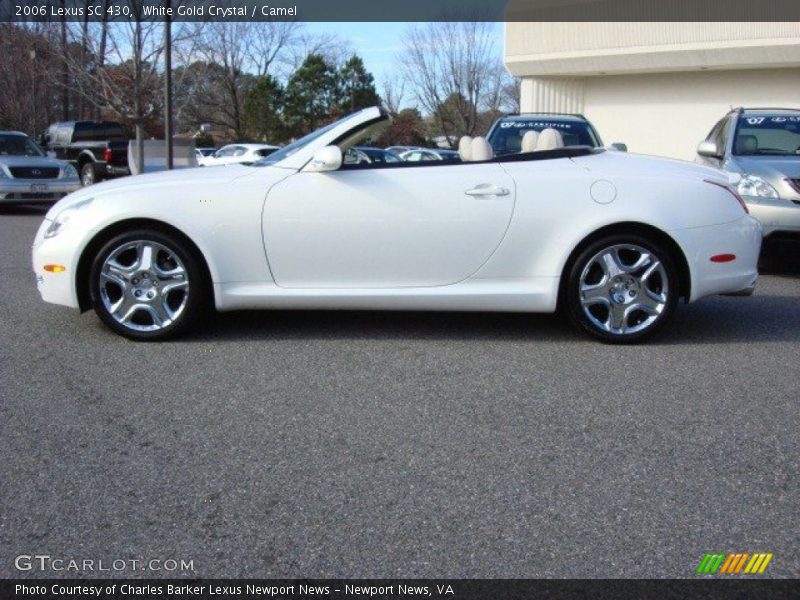 White Gold Crystal / Camel 2006 Lexus SC 430
