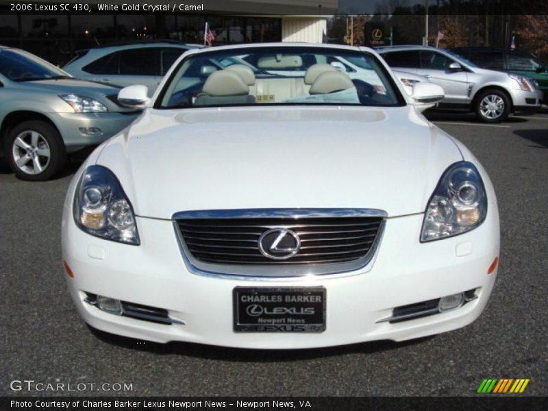 White Gold Crystal / Camel 2006 Lexus SC 430