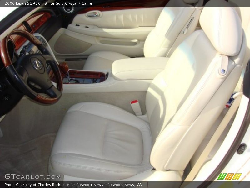White Gold Crystal / Camel 2006 Lexus SC 430