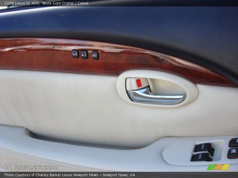 White Gold Crystal / Camel 2006 Lexus SC 430