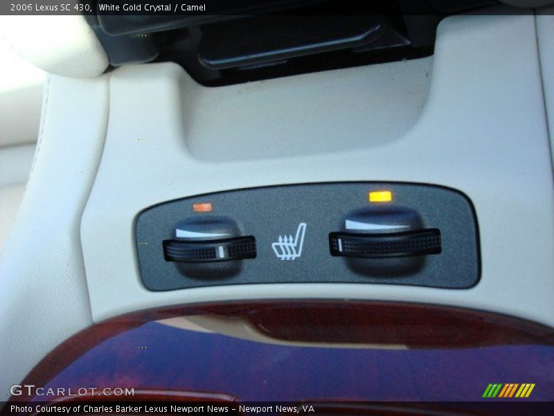 White Gold Crystal / Camel 2006 Lexus SC 430