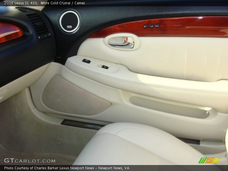 White Gold Crystal / Camel 2006 Lexus SC 430