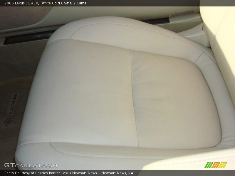 White Gold Crystal / Camel 2006 Lexus SC 430