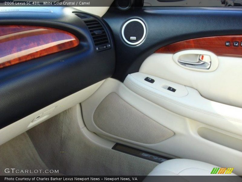 White Gold Crystal / Camel 2006 Lexus SC 430