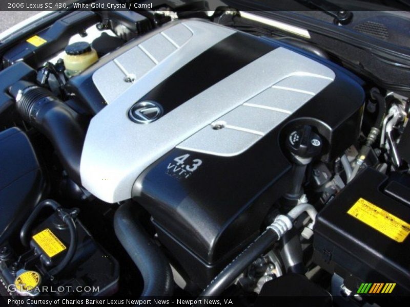 White Gold Crystal / Camel 2006 Lexus SC 430