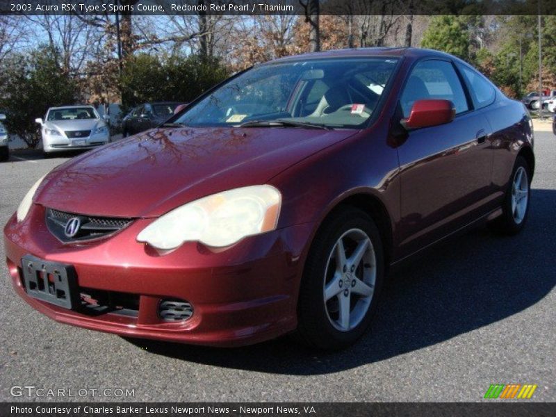 Redondo Red Pearl / Titanium 2003 Acura RSX Type S Sports Coupe