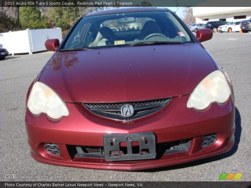 Redondo Red Pearl / Titanium 2003 Acura RSX Type S Sports Coupe