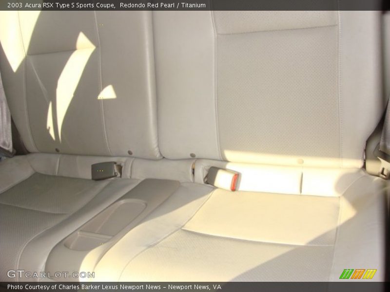 Redondo Red Pearl / Titanium 2003 Acura RSX Type S Sports Coupe