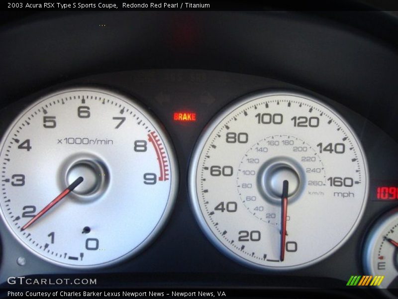 Redondo Red Pearl / Titanium 2003 Acura RSX Type S Sports Coupe