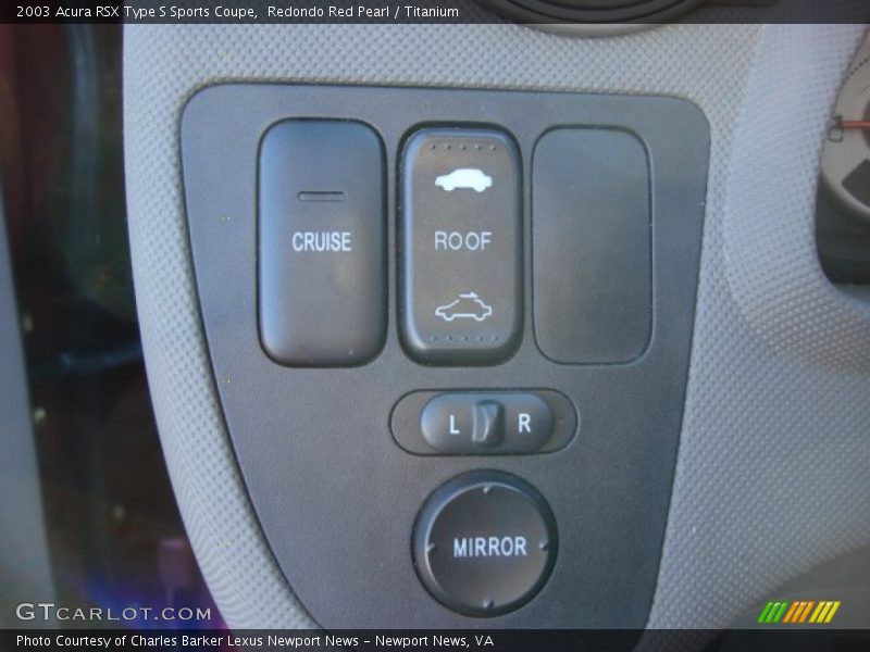 Redondo Red Pearl / Titanium 2003 Acura RSX Type S Sports Coupe