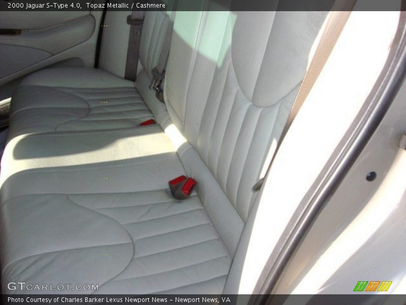 Topaz Metallic / Cashmere 2000 Jaguar S-Type 4.0