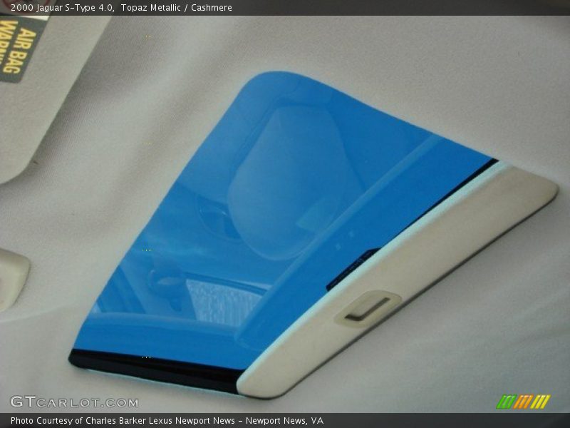 Topaz Metallic / Cashmere 2000 Jaguar S-Type 4.0