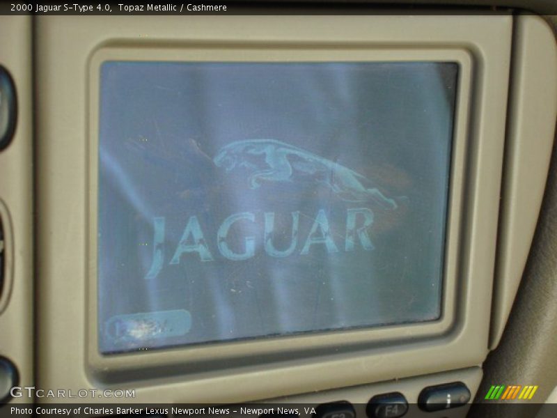 Topaz Metallic / Cashmere 2000 Jaguar S-Type 4.0